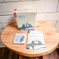 ROXIO TOAST 6 TITANIUM CD/DVD BACKUP SOFTWARE (JMS9) TC Vintage Max OS X PC picture