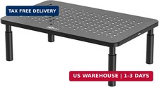 WALI Computer Monitor Stand for Desk, Adjustable Laptop Riser, up to 44 lbs | Mo picture