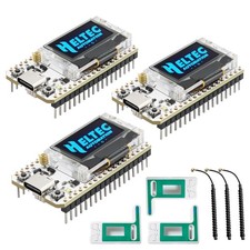 3PCS ESP LoRa V3 Boards with 915MHz Antenna SX1262, CP2102, 0.96-inch OLED,Ca... picture