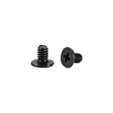 M2 x 4mm Laptop Notebook Computer Screws Phillips Head Screw Black 200pcs picture