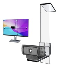 PlexiCam Pro V2 | Center Screen/Middle Screen Webcam Mount | Position Any Webcam picture