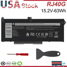 Laptop Battery RJ40G M033W For Dell Latitude 5420 5520 Precision 3560 63Wh 4Cell picture