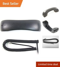 Charcoal Gray Handset Receiver for Cisco 7900 Phones - Includes Curly Cord picture