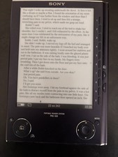 Sony PRS-505 Black, original working battery, sold as is picture