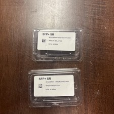 Lot of 2 Genuine Dell 10GBASE SFP+SR Optical Transceiver 0C5RNH FTLX8574D3BCL-DL picture