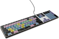 KB Covers Final Cut Pro Backlit Aluminum Keyboard for Mac USB-C US Layout Silver picture
