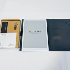 [Near MINT] Fujitsu QUADERNO A5 Gen.2 Electronic Paper FMVDP51 White From Japan picture
