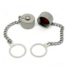 10~50pcs Metal N-Type Plug Stopper L16 Waterproof Cap Dust Cover for N/UHF picture