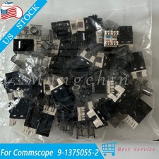 24PCS Modular Jack Black Dust Cover Commscope 9-1375055-2 SL110 SERIES RJ45 CAT6 picture