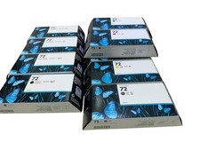LOT OF 10: GENUINE - HP DESIGNJET 72 C9403A C9371A C9372A C9373A C9374A - EXPIRE picture