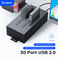 ORICO Industrial Powered USB Hub 10/20/30 Ports Data Hub USB2.0 USB3.0 Splitter picture