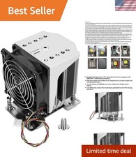 CPU Cooler for AMD EPYC 7000 Series, SP3 Socket CPU Heatsink with Aluminum Fi... picture