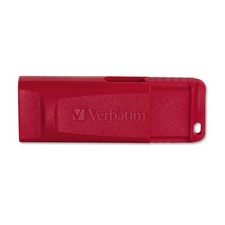 Verbatim® Store 'n' Go USB 2.0 Flash Drive, 64GB, Red picture