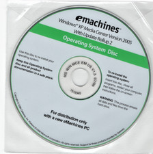 eMachines Windows XP Media Center 2005 Operating System Restore DVD-ROM (2006) picture
