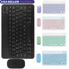 Bluetooth Wireless Keyboard Universal Mobile Phone Tablet Keyboard And Mouse USA picture