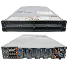 Dell PowerEdge FX2s Rack Server 0XJ6VP CMC 2x E14M001 8x Riser Modules 2x PSU picture