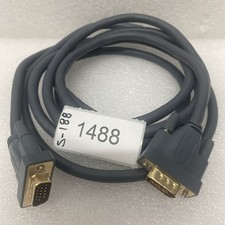 Rocketfish High Performance SVGA Cable Gray Gold Plated Connectors 8ft picture