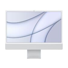 Apple Silver iMac 24-Inch Display with Apple M1 8-Core CPU picture