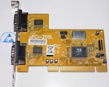 2x RS232 PCI Card VScom 200L UPCI uPCI-200L Serial Interface Serial port picture