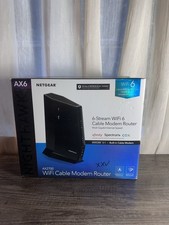 NETGEAR Nighthawk AX6 CAX30 AX2700 Wifi Modem Router Cable Gateway DOCSIS 3.1 picture