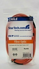 StarTech.com FIBLCST3 9.8 Ft. Multimode 62.5/125 Duplex Fiber Patch Cable LC-ST picture