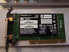 Linksys WMP600N Dual-Band Wireless-N PCI Adapter 300Mbps Desktop WiFi Card picture