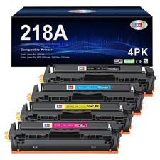 PM Colori 218A Toner Cartridges 4 Pack for HP Color Pro MFP Printers picture