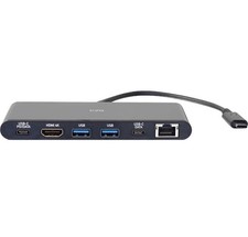 C2G 28845 USB-C Docking Station with 4K UHD HDMI, Ethernet, USB, Power Delivery picture