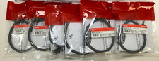 Legrand ON-Q AC6A01-GY-V1 Cat6a Patch Cable, 1 ft (0.3m), Gray, Lot of 6 picture