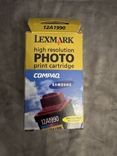 Lexmark High Resolution Black Standard Print Cartridge 12A1990.   Ge picture