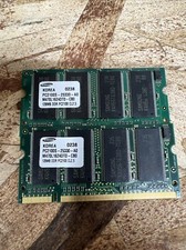 Samsung Ram PC2100S-25330-A0 128mb x 2(256) DDR CL2.5 Pulled From Working Machin picture