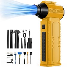 Ultra-Powerful Compressed Air Duster 130,000RPM Electric Blower for Cleaning picture