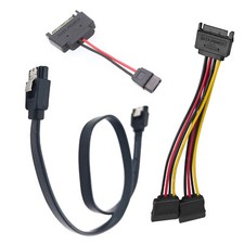 Slimline SATA Power Cable to Desktop PC Wire 12.7mm 9.5m BD DVD CD Drive Adapter picture