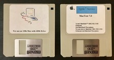 Apple Macintosh Mac 128k - 512k Boot / Diagnostics 2 Disk Set for Classic Macs picture