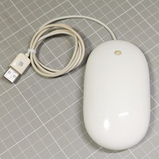 Early Model Apple Mighty Mouse A1152 Wired Mouse picture