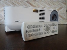 NEC VT48 LCD 528 Lamp Hrs w/Remote & Cords picture