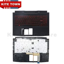 New Laptop Palmrest For MSI Katana GF66 MS-1581 MS-1582 Backlit Keyboard USA picture
