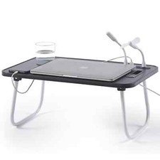 Fold-able Laptop Desk for Bed and Couch, Lightweight Laptop Stand for Working picture
