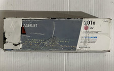 New HP 201X CF403X LaserJet Toner Cartridge Magenta-Open/Worn Box picture