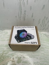GeeekPi Raspberry Pi ICE Tower Cooling Fan, RGB Cooling Fan, Black Color New picture