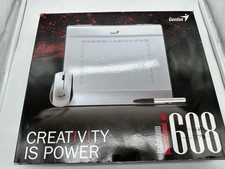 Genius MousePen i608X Pen Tablet - Silver 8x6