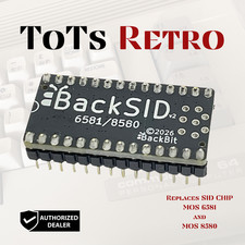 BackSID v2 SID Replacement For MOS6581 and MOS8580 Commodore 64 c64c c128 c128d picture