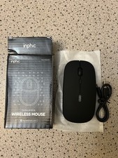 Inphic Electronics PM1 Rechargeable Wireless Mouse Black-New picture