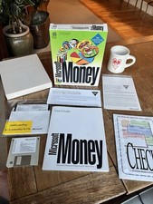Rare 1992 Complete Retail Box Microsoft Money Version 2.0 | Dual Disc Software picture