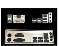 I/O Shield For ASRock B75M-GL & B75M-DGS & H81M-DGS Motherboard Backplate IO picture