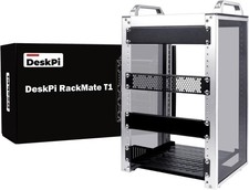 8U Server Cabinet, 10 inch Server Rack for Network, Servers, Audio, and Video picture