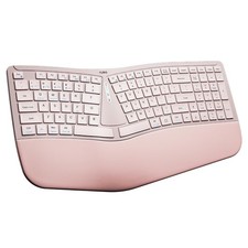 Nulea RT07B Wireless Ergonomic Keyboard - Split Keyboard, Wrist Rest, Natural Ty picture
