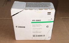 Canon PFI-306G Green Ink Tank IPF8300 IPF9400 FACTORY SEALED Exp. 2027. 01 picture