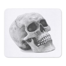 CafePress Halloween Skull Mousepad  (1001218334) picture