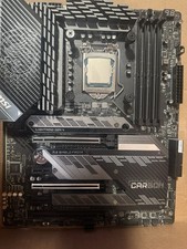 Intel i7-11700K CPU + MSI Z590 Carbon WiFi MB +NZXT Kraken Z63 LCD Cooler BUNDLE picture